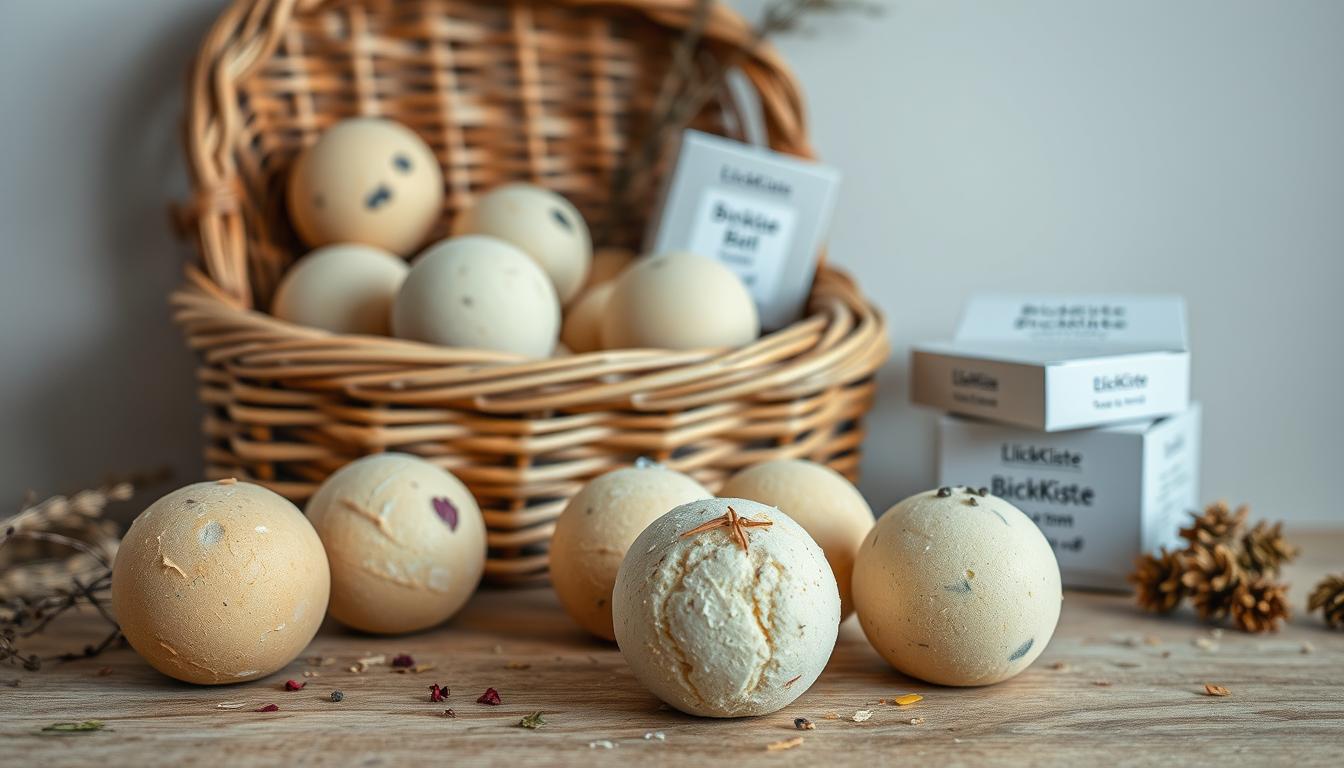 Badebomben selber machen Winter