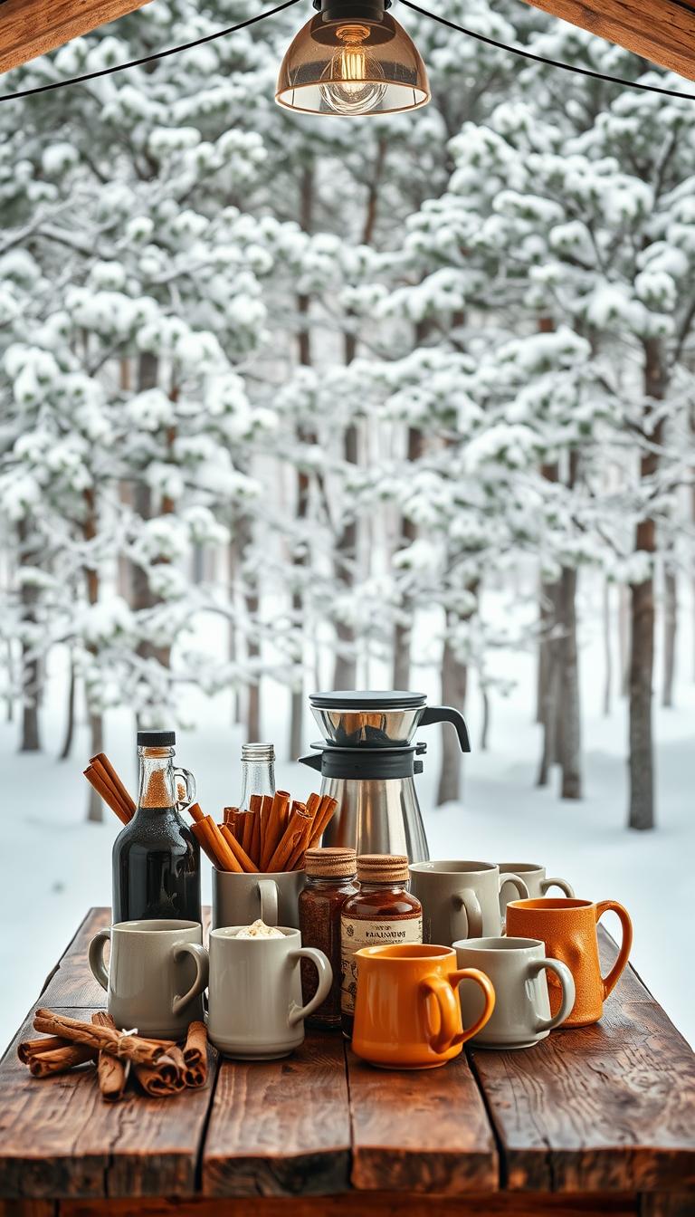 Coffee Station Winter