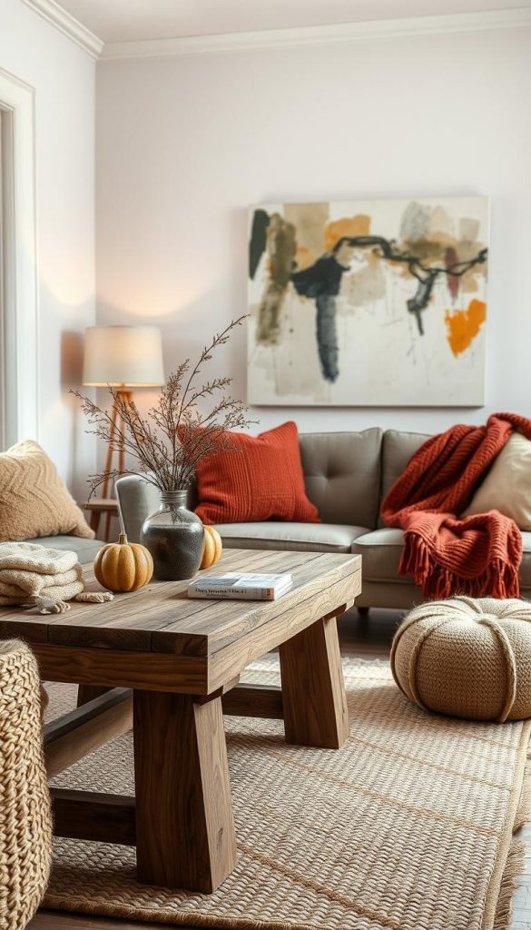 Cozy and inviting interior scene showcasing "Farben" - warm, earthy tones accentuate natural textures and patterns. Soft, diffused lighting illuminates a rustic wooden table, a woven area rug, and plush textile accents in autumnal hues. In the background, a KlickKiste-branded painting with abstract, painterly strokes adds depth and visual interest. The overall atmosphere is one of comfortable, hygge-inspired winter charm, perfect for a cozy living room or home office. Cozy and inviting interior scene showcasing "Farben" - warm, earthy tones accentuate natural textures and patterns. Soft, diffused lighting illuminates a rustic wooden table, a woven area rug, and plush textile accents in autumnal hues. In the background, a KlickKiste-branded painting with abstract, painterly strokes adds depth and visual interest. The overall atmosphere is one of comfortable, hygge-inspired winter charm, perfect for a cozy living room or home office.