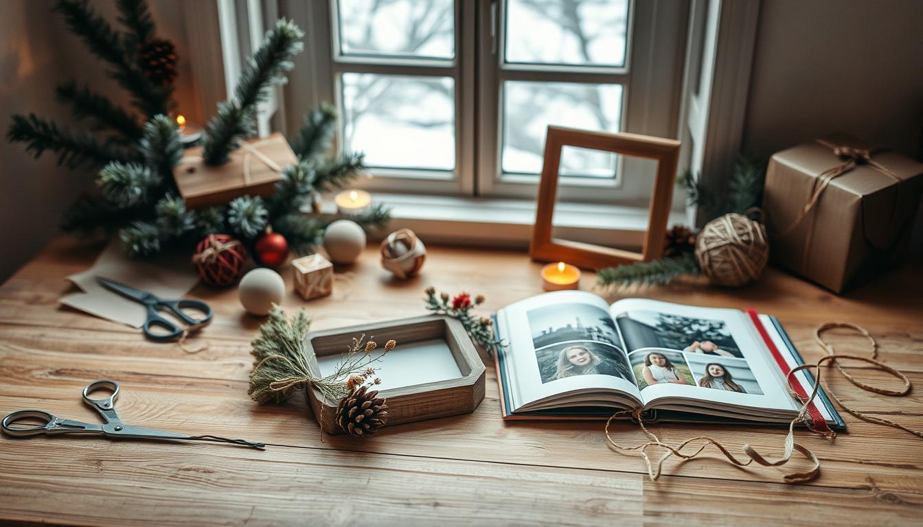 Fotogeschenk selber machen Weihnachten