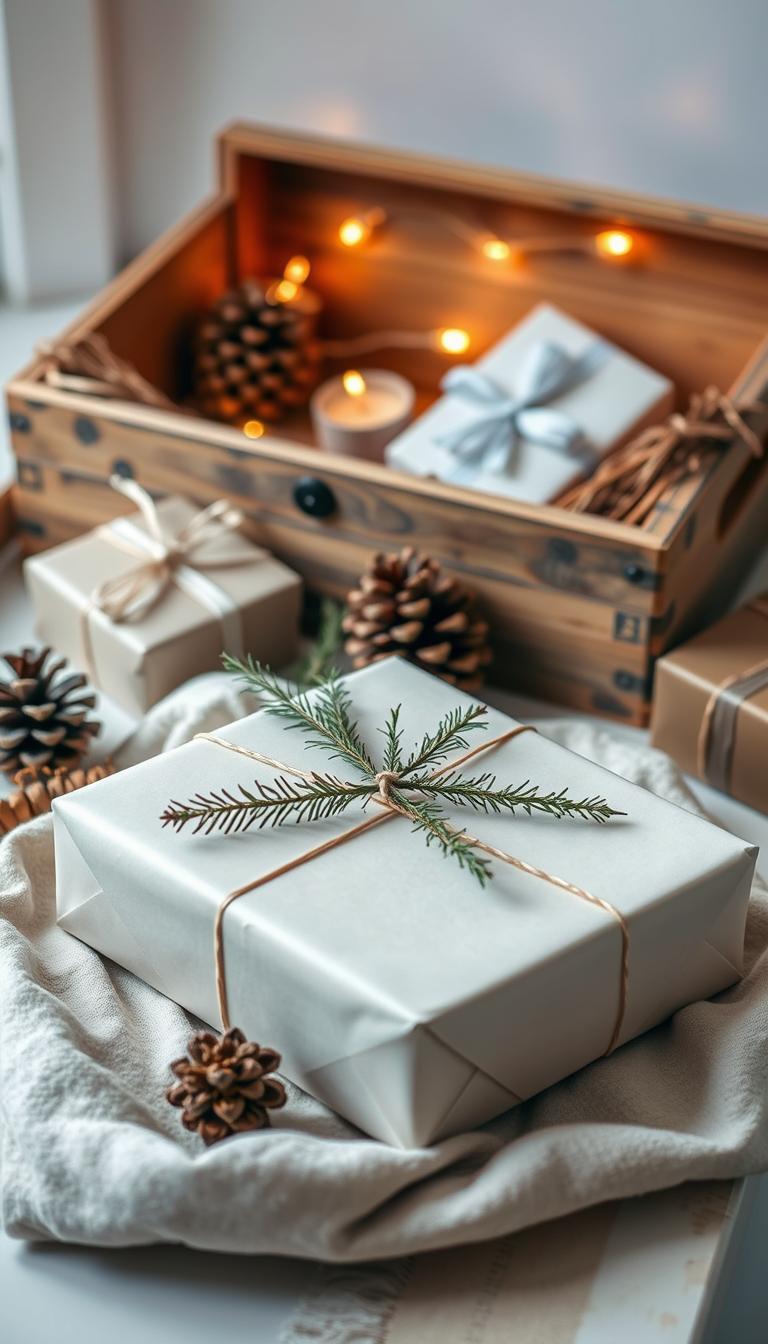 Geschenkverpackung nachhaltig