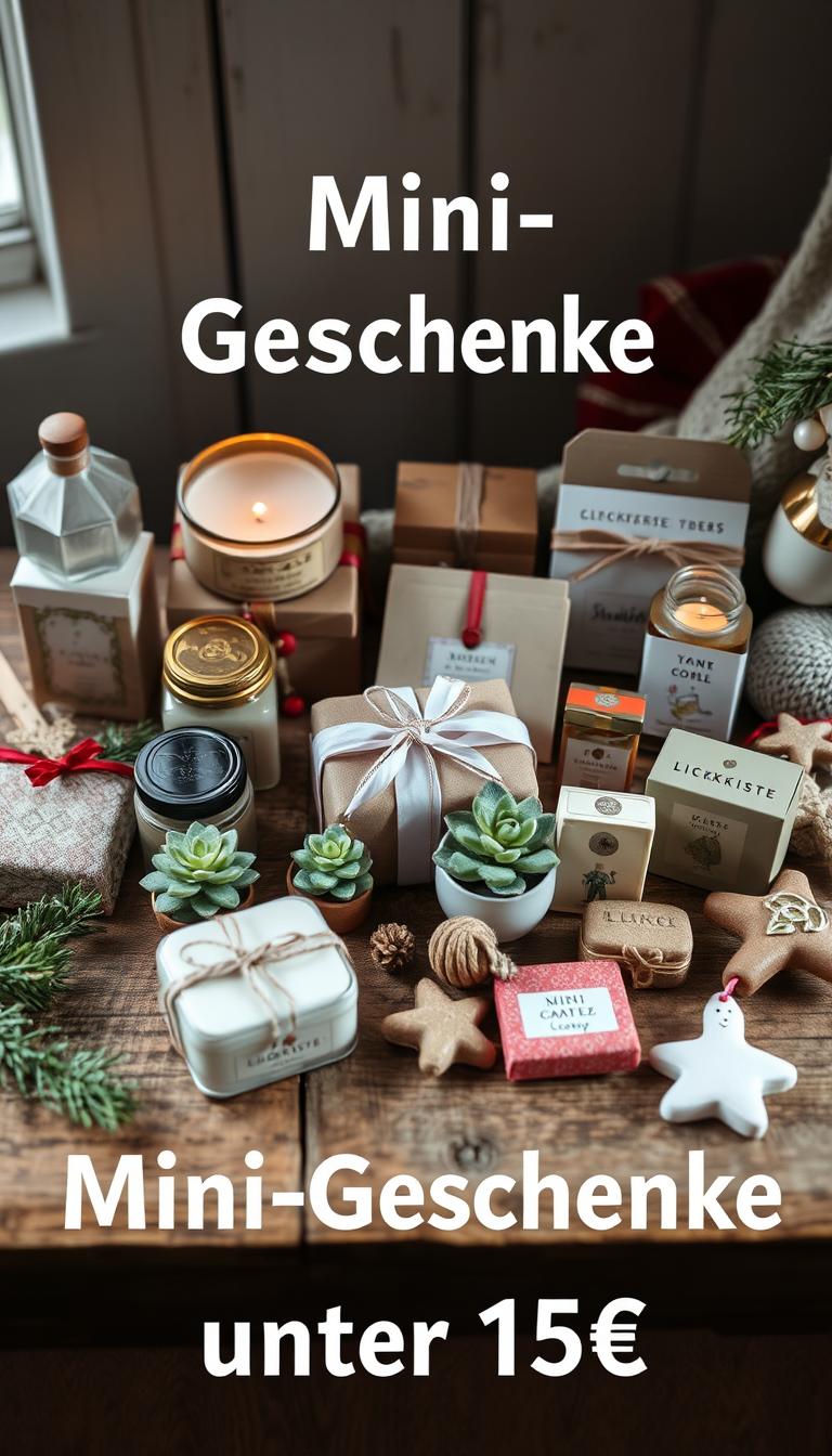 Stocking Stuffers Mini-Geschenke