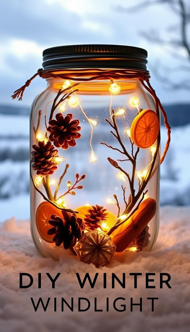 Upcycling Glas Windlichter