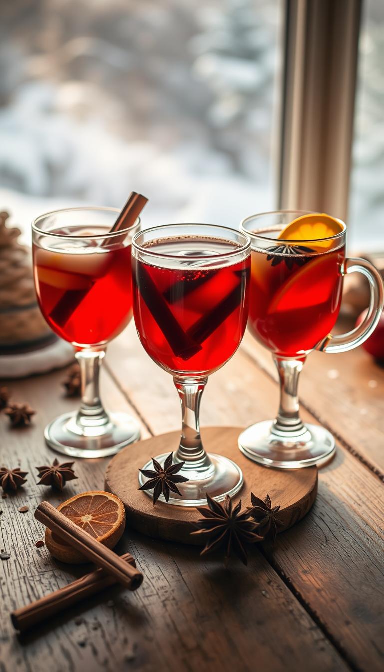 Weihnachtliche Getränke