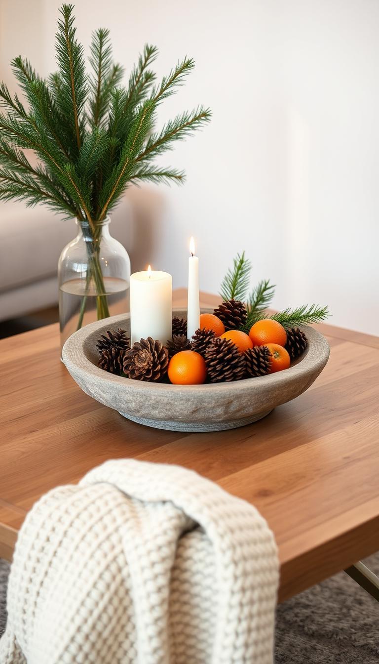 Weihnachts Couchtisch Deko