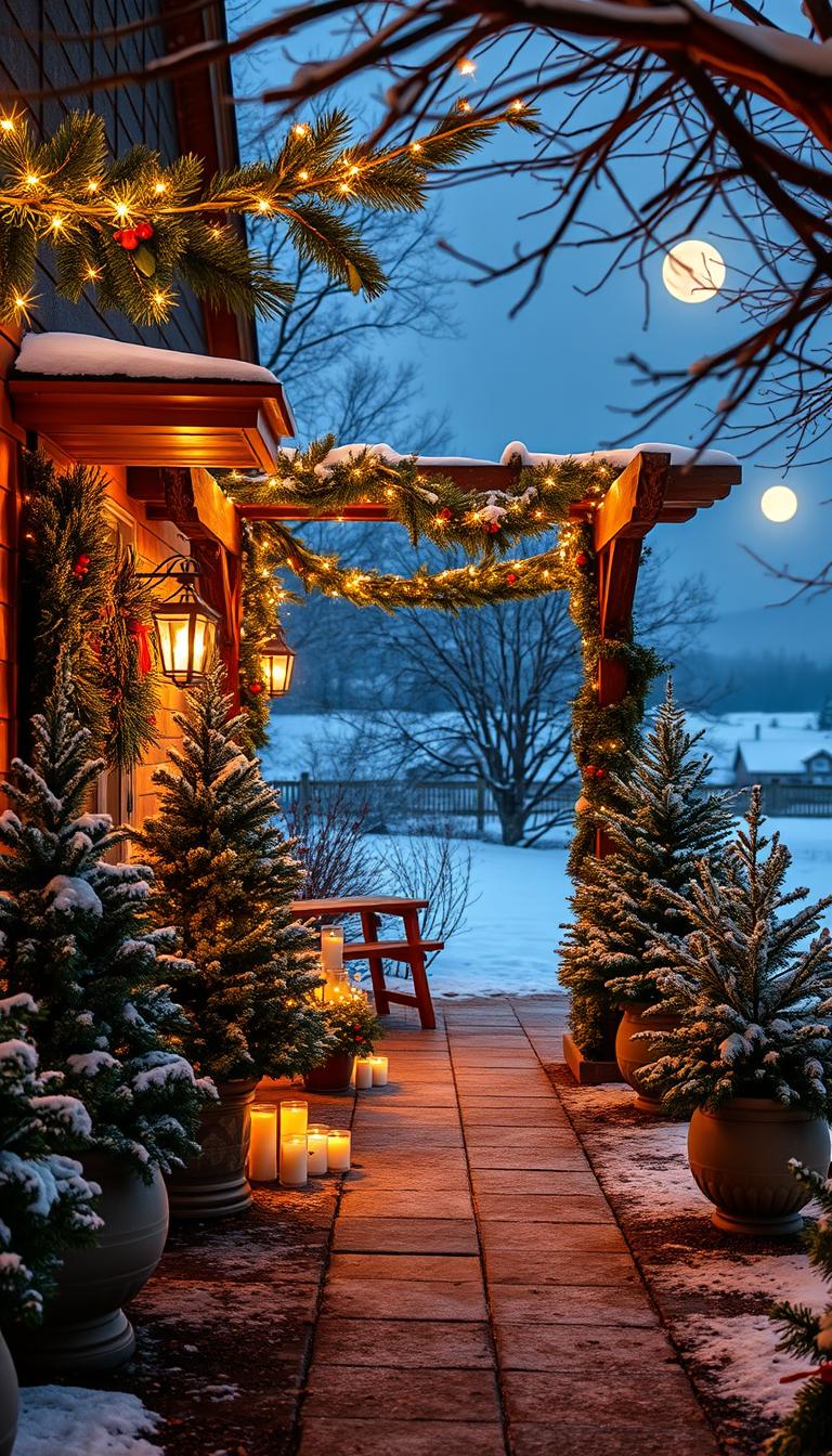 Weihnachtsbeleuchtung Außen