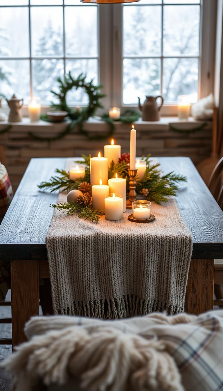 Weihnachtsdeko Esszimmer