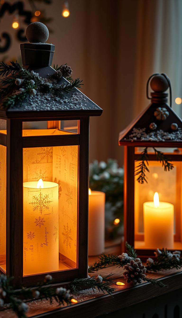 Weihnachtslaternen Ideen 2025