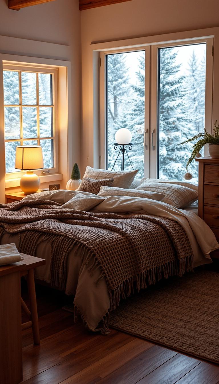 Winter Schlafzimmer Makeover