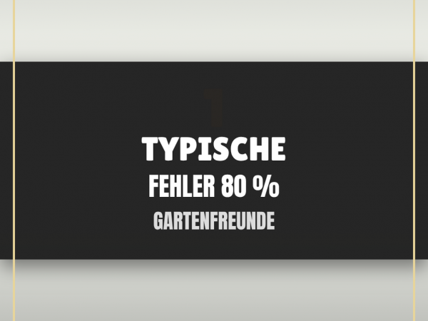 1 typische Fehler die 80 % der Gartenfreunde beim Grillen machen