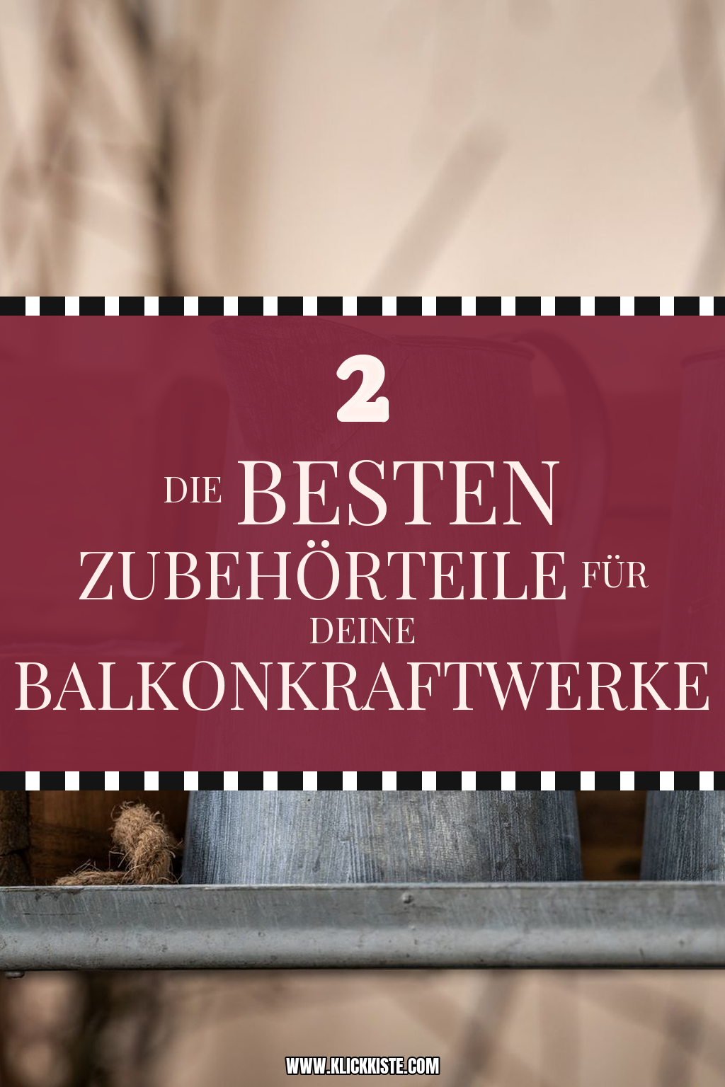 Pinterest Pin Die besten Zubehörteile für deine Balkonkraftwerke