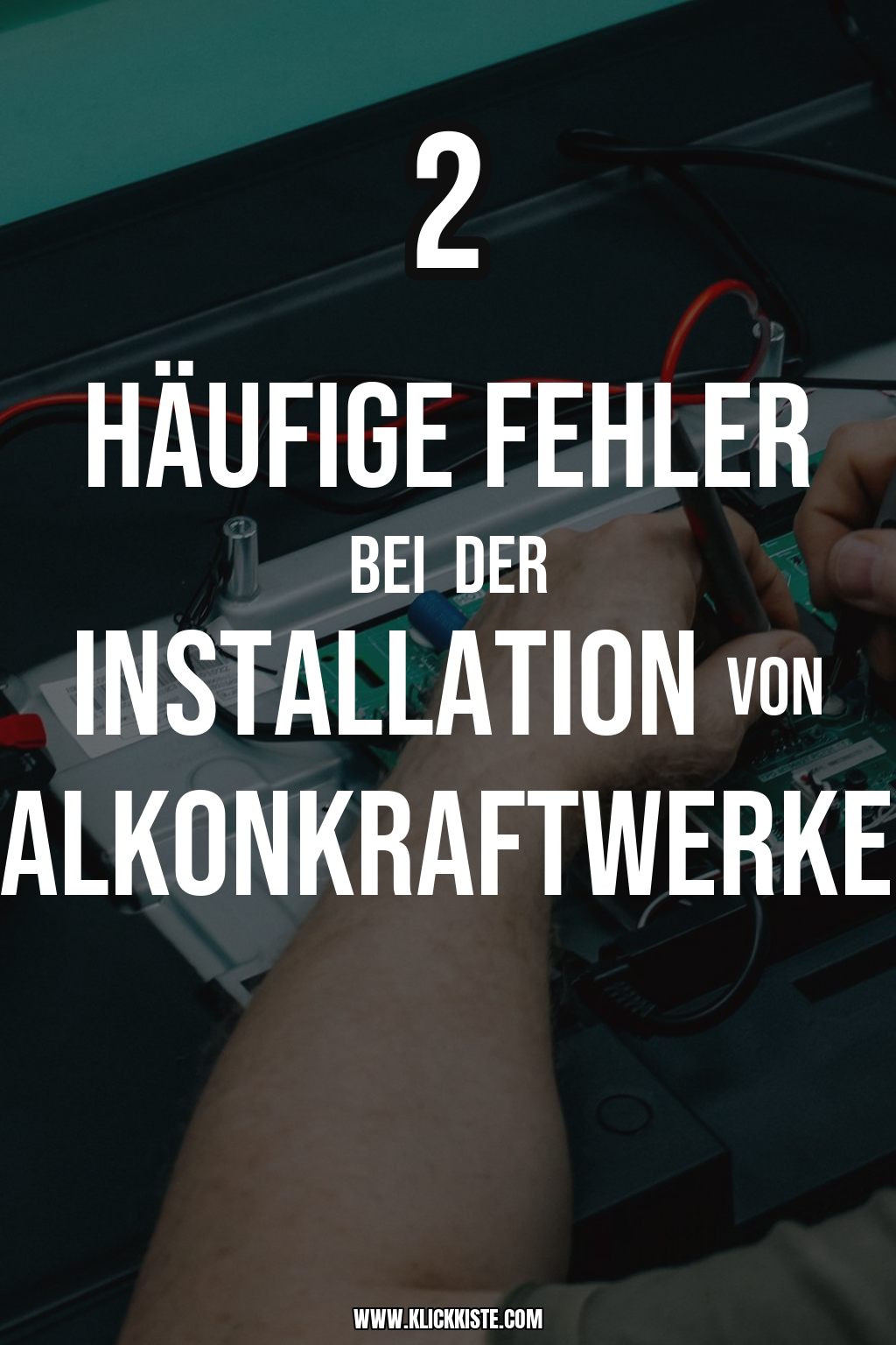 Pinterest Pin Häufige Fehler bei der Installation von Balkonkraftwerken
