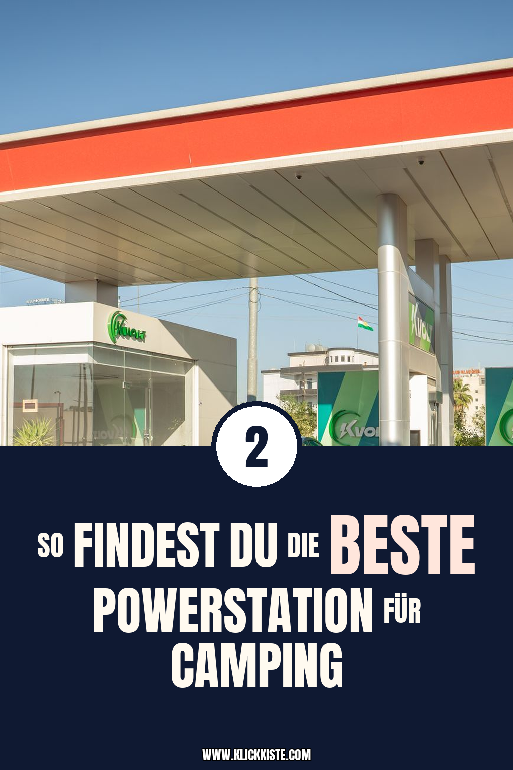 Pinterest Pin So findest du die beste Powerstation für Camping