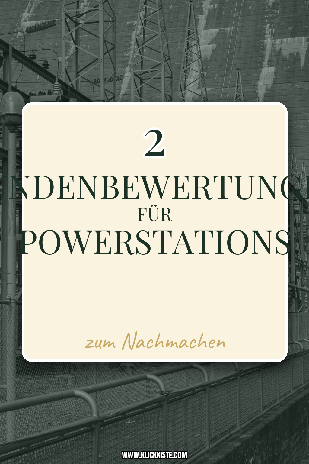 Pinterest Pin Kundenbewertungen für Powerstations