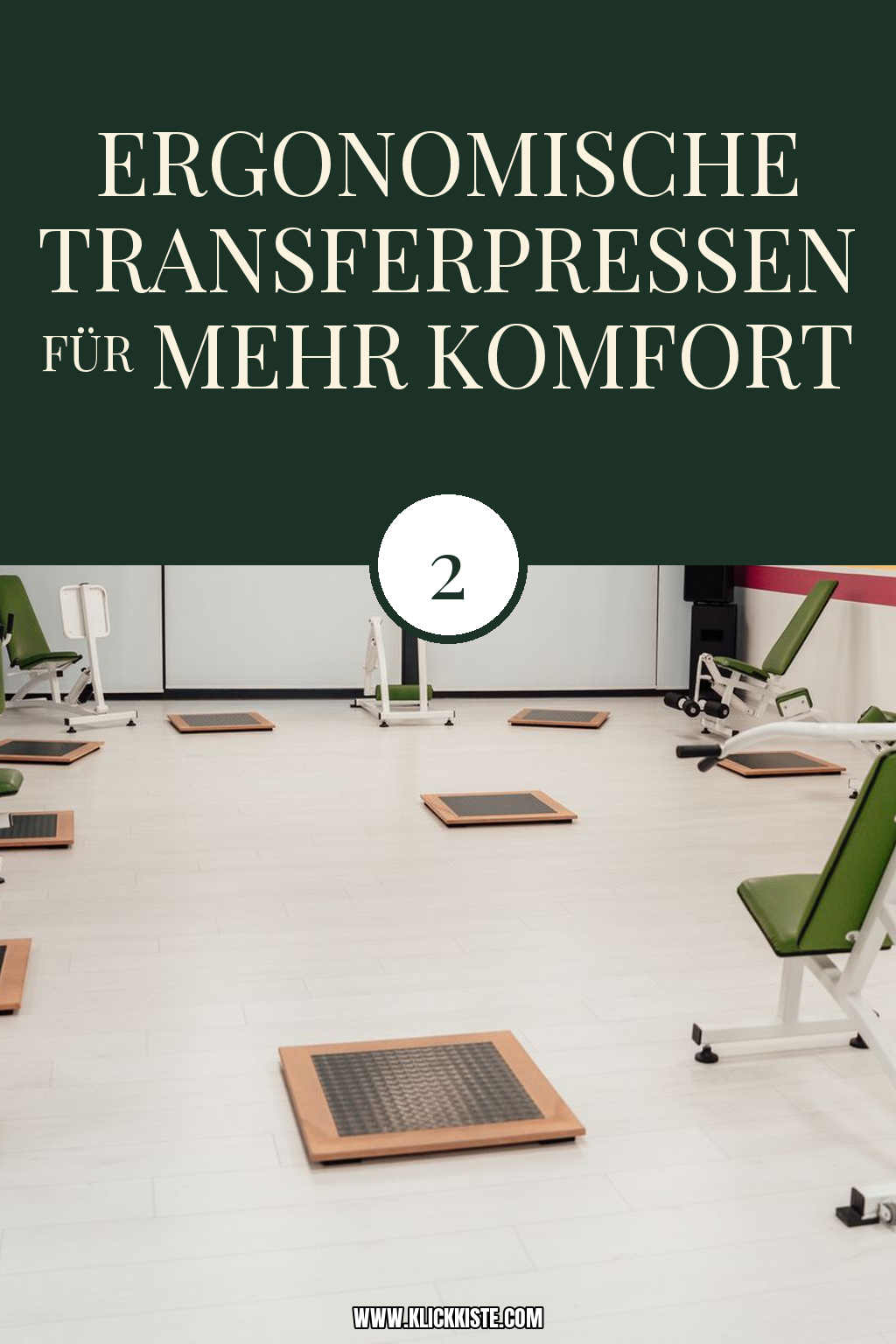 Pinterest Pin Ergonomische Transferpressen für mehr Komfort