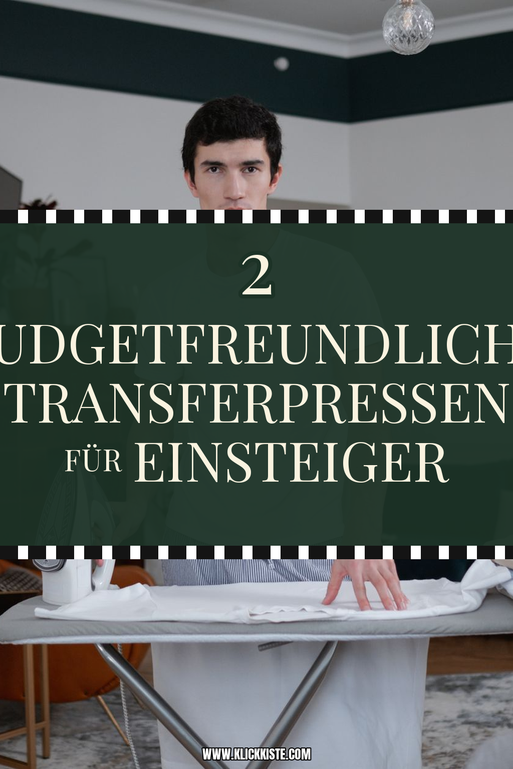 Pinterest Pin Budgetfreundliche Transferpressen für Einsteiger