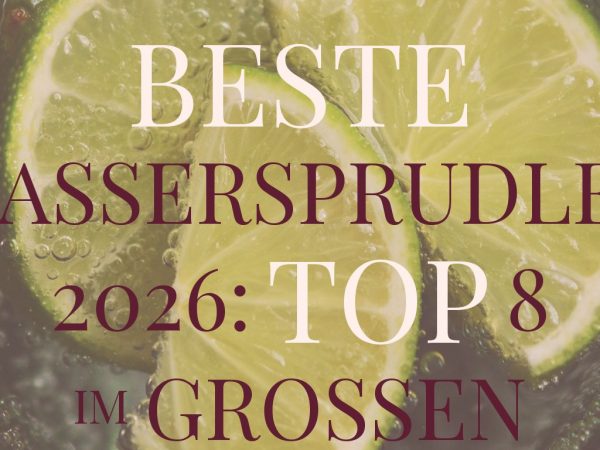 Beste Wassersprudler 2026: Top 8 im großen Vergleich