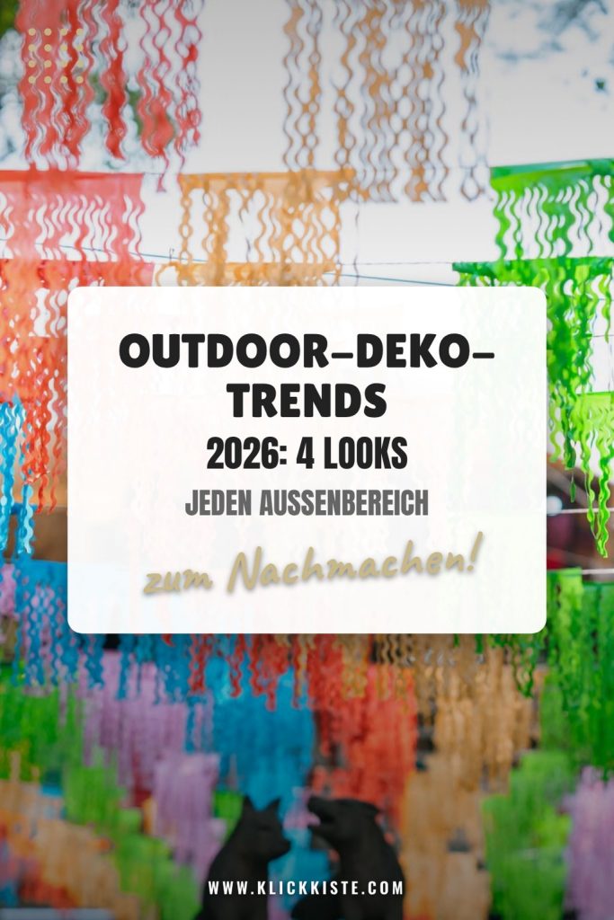 Outdoor-Deko-Trends 2026: 4 Looks die jeden Außenbereich aufwerten