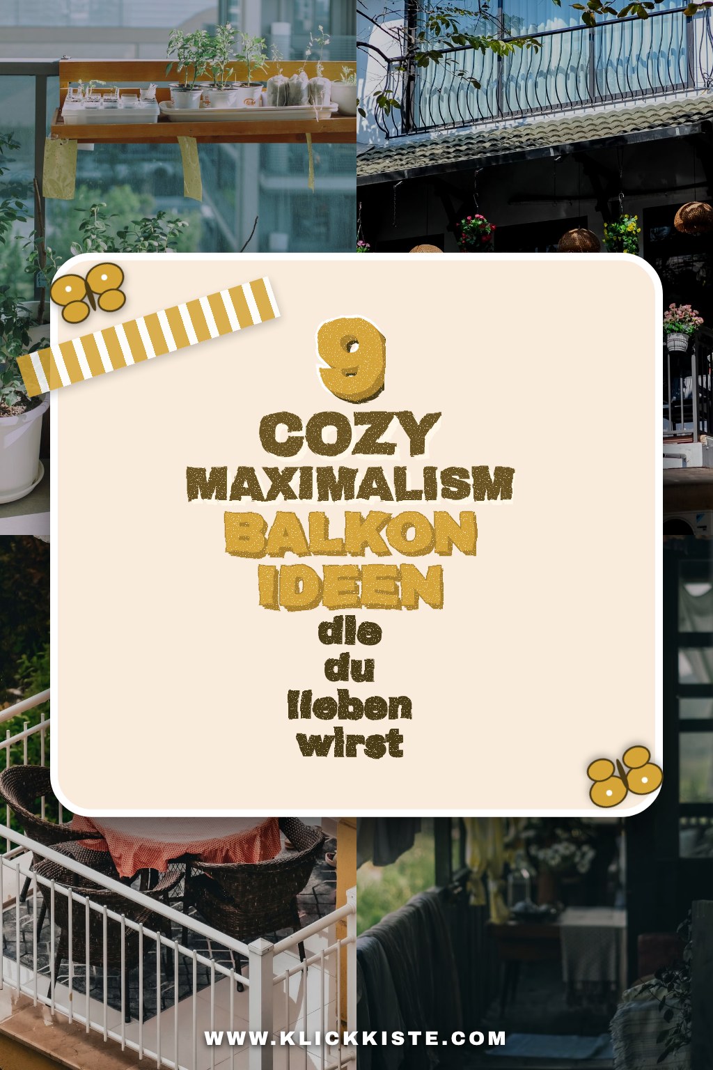 Warum alle plötzlich auf Cozy Maximalism für Balkon setzen