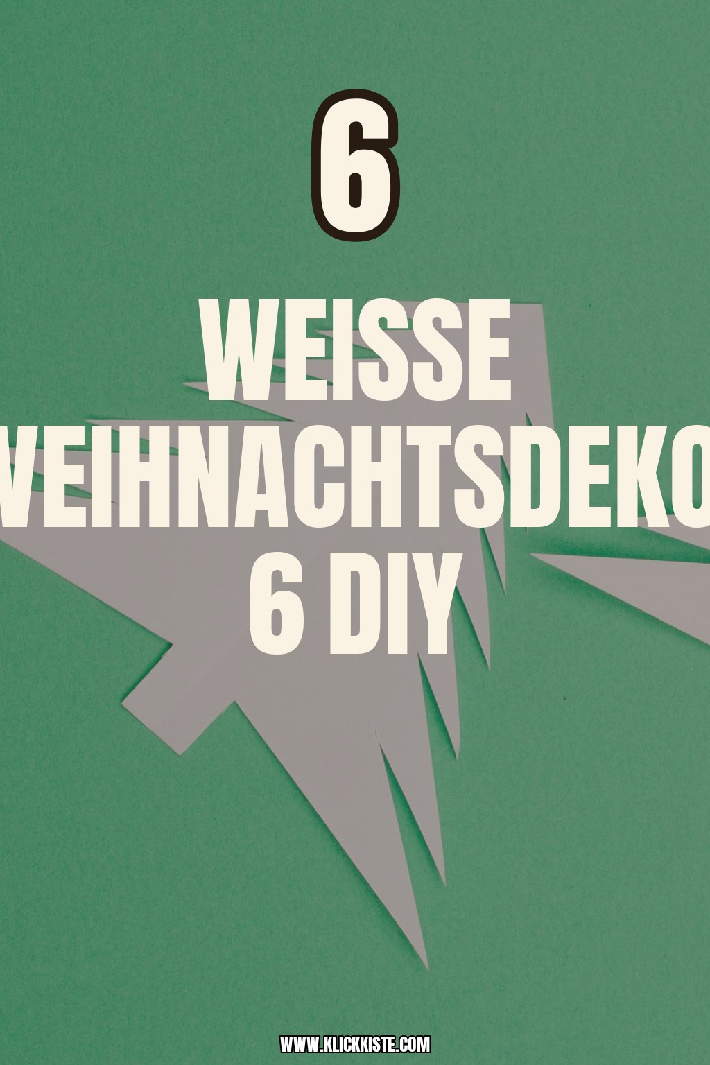 Weiße Weihnachtsdeko: 6 DIY-Ideen für eine winterliche Atmosphäre